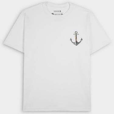 Imagem de Camiseta Osklen Big Shirt Ancora Masculina-Masculino