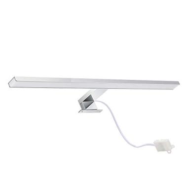 Imagem de Luzes de Espelho LED Luz Armário Banheiro Lâmpada Parede Vanidade para Maquiagem IP44 10W 800LM 4000K Branco Neutro Design Moderno e Estiloso Sem Pisc