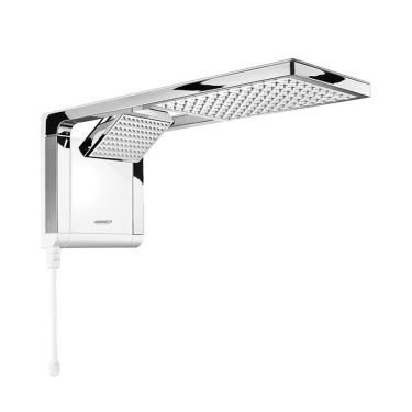 Imagem de Chuveiro Lorenzetti Acqua Duo Ultra Eletrônico Branco-cromado 220v