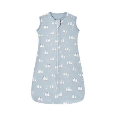 Imagem de Saco De Dormir Para Bebê Recém-Nascido Em Algodão Sem Mangas, Respiráv