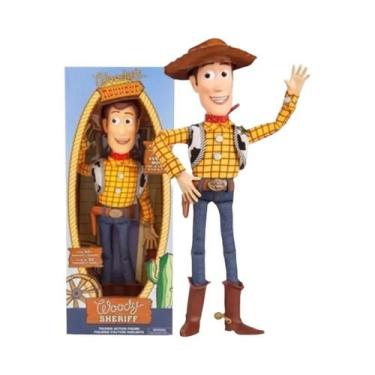 Imagem de Boneco De Ação Woody Do Toy Story Para Crianças, Com Som Do Filme Em I