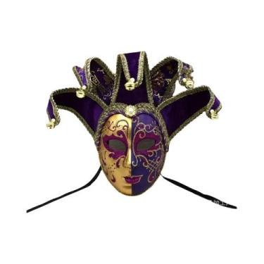 Imagem de Máscara De Estilo Veneziano Para Halloween, Natal, Carnaval E Festivai