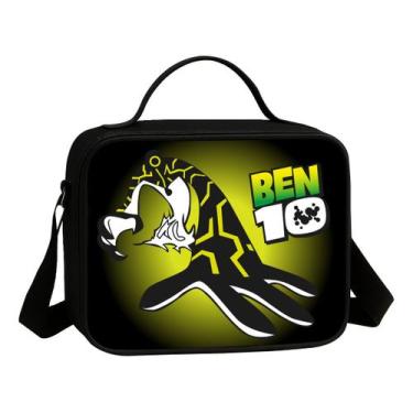 Imagem de Lancheira Termica Escolar Infantil Estampa Relogio Alien Bem Lançament