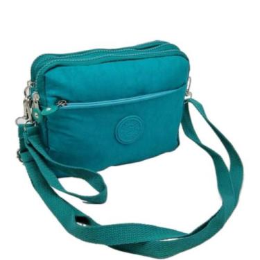 Imagem de Bolsa Feminina Pequena De Lado Com 3 Divisórias Bolsa Multiuso - Good 