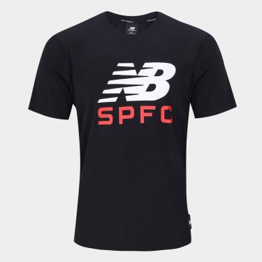 Imagem de Camiseta São Paulo New Balance Masculina-Masculino