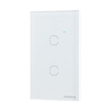 Imagem de Interruptor Wi-fi Touch 2 Teclas Branca Ews 1002 4850015 - INTELBRAS