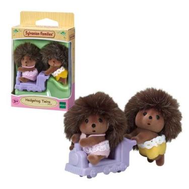 Imagem de Sylvanian Families Coleção Bebê Gêmeos Epoch Coleção Passeio, Porcos e
