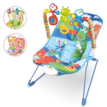 Imagem de Cadeirinha de Descanso para Bebê Musical Vibratória com Móbile - ATENT