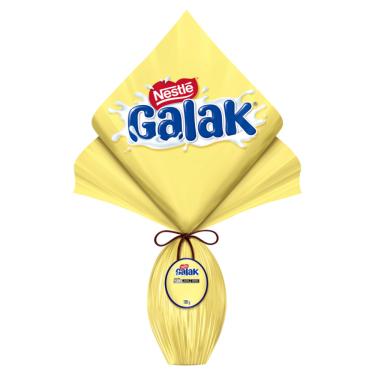 Imagem de Ovo de Páscoa Nestlé Galak Chocolate Branco 199g Recheado