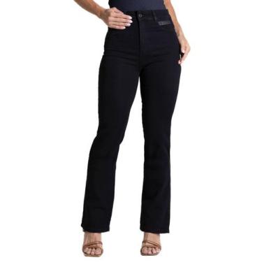 Imagem de Calça Sarja Sawary Boot Cut - 282586 - Preto 38, Preto, 38