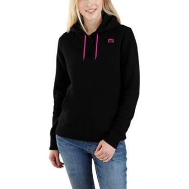 Imagem de Blusa de Moletom Feminino Casaco De Frio Agasalho Inverno Bolso Canguru-Masculino