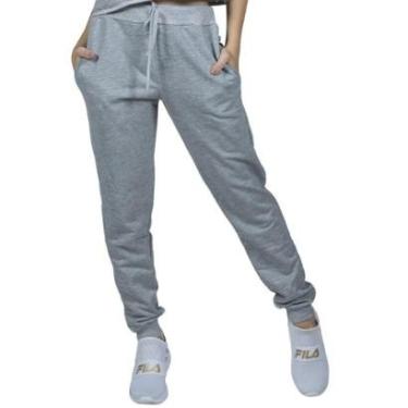 Imagem de Calça Moletom Jogger Vekyo Roupa Feminina Flanelado Inverno Tamanho:P;Cor:;Gênero:Feminina-Feminino