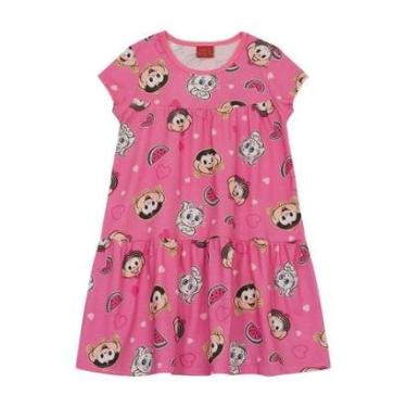 Imagem de Vestido Infantil Menina Da Turma Da Mônica Brandili-Feminino