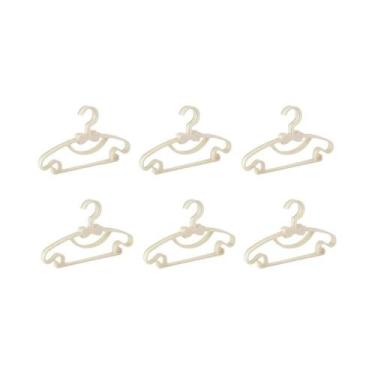 Imagem de Cabides De Plástico Para Roupas De Bebês E Crianças (5-50 Peças) - Por