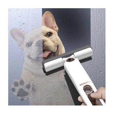 Imagem de Mini Rodo Mop Secagem para Pia Esfregão limpar poeira e resíduos Vidro