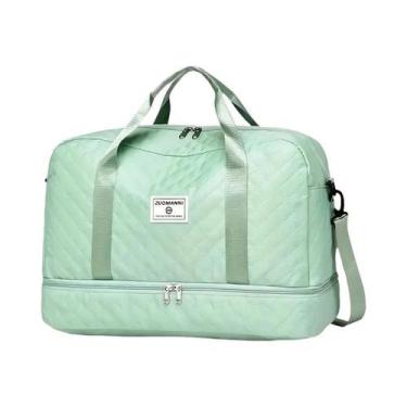 Imagem de Bolsa De Viagem Estilosa E Impermeável Deluxe Com Divisórias, Separaçã