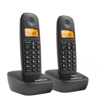 Imagem de Telefone sem Fio Intelbras TS 2512 com Identificador de Chamadas, Tecnologia DECT 6.0, Display Luminoso e Agenda
