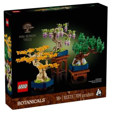 Imagem de Lego Icons - Mini árvores Bonsai - Botanical Collection - 709 Peças - 10373
