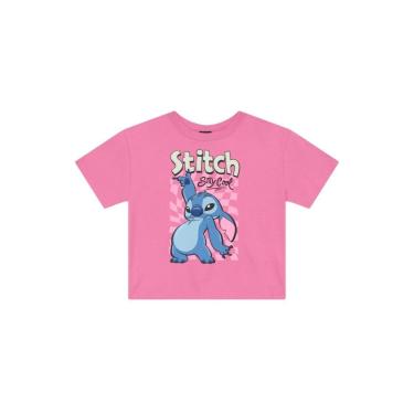Imagem de Blusa infantil menina em malha do Stitch Brandili-Feminino