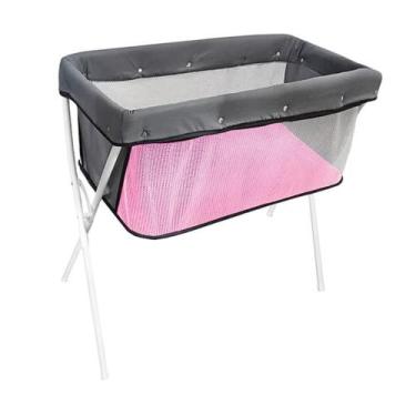 Imagem de Berço Moisés Infantil Portátil CoLeito Dobrável Compacto com Mosquitei