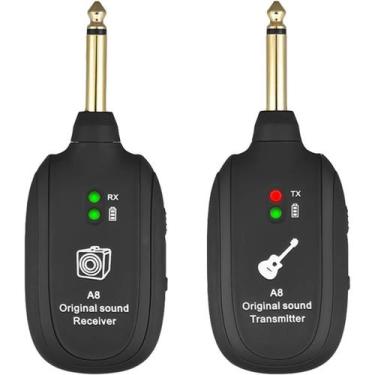 Imagem de Receptor e Transmissor sem Fio GB MUSICAL UHF SM-24