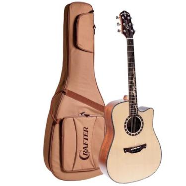 Imagem de Violão crafter folk cutaway ds-2 pro mld maho-ce nat c/ bag