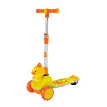 Imagem de Patinete Patinho Feliz Com Luz e Som DM Toys DMR6815