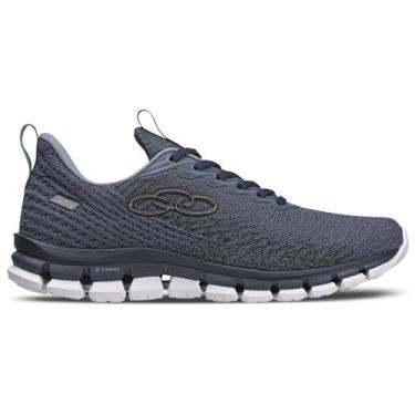 Imagem de Tênis Olympikus Estilo Masculino Academia Caminhada 145, Azul, Petróle