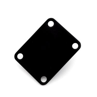 Imagem de Chapa para Trocolo Neckplate NP5164-BK Padrão para Guitarra e Baixo em Aço Preta Spirit