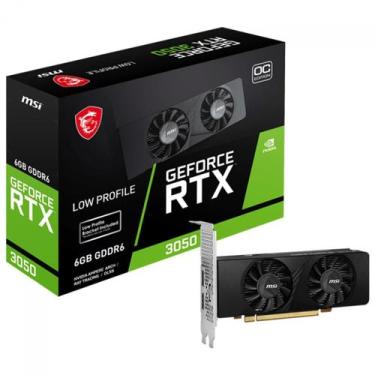 Imagem de Placa De Video MSI NVIDIA GeForce RTX 3050 OC LP, 6GB, GDDR6, DLSS, Ra