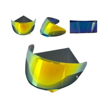 Imagem de Visor De Capacete De Motocicleta Durável, À Prova De Vento E Com Prote