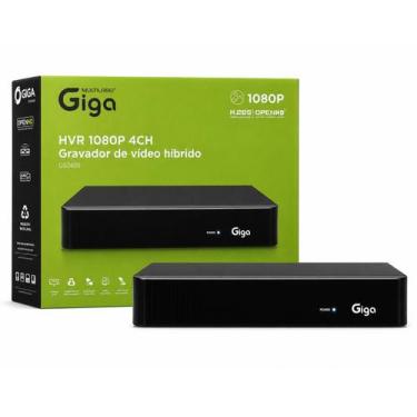 Imagem de Hvr Giga Security GS0480 Full HD 1080p Com Saída BNC 04 Canais 4 em 1 
