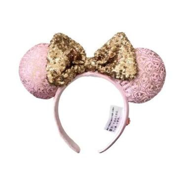 Imagem de Tiara De Orelhas Da Minnie Mouse Para Festas, Laço De Princesa, Acessó