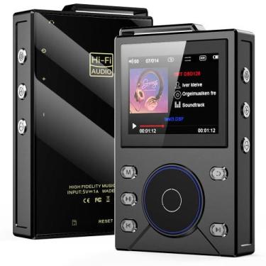 Imagem de Reprodutor MP3 XUMIUZIY Bluetooth 5.4 16GB Hi-Fi sem perdas
