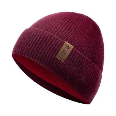 Imagem de Gorro De Inverno Unissex Em Fleece, Macio, Quente E Grosso, Ideal Para