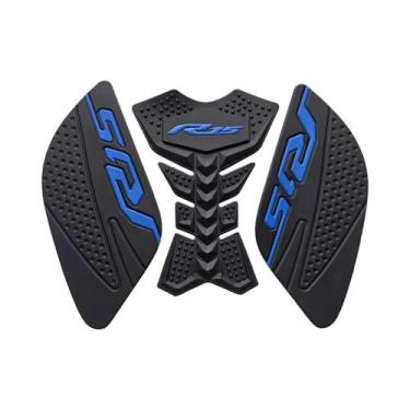 Imagem de Adesivos De Borracha Antiderrapantes Para Tanque Yamaha R15 R15M, Ades
