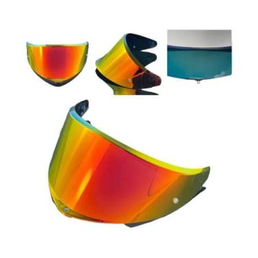 Imagem de Lente De Capacete AGV K6: Viseira Corta-Vento Em Policarbonato Com Pro