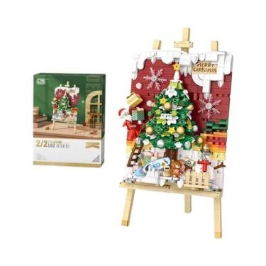 Imagem de Quebra-Cabeça De Trem De Natal Para Crianças, Modelo De Montagem, Bloc