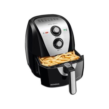 Imagem de Air Fryer Mondial AF-55I Elétrica Grand Family 5,5 Litros 127v, Preto 
