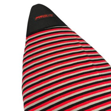 Imagem de Capa toalha camisinha soks p/ prancha surf 5,7 a 6,0 prolite, Cinzabco