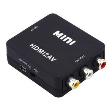 Imagem de Mini Adaptador Conversor Hdmi2av