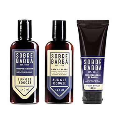Imagem de Kit Trio SOBREBARBA Shampoo + Balm + Condicionador de Barba Jungle Boogie