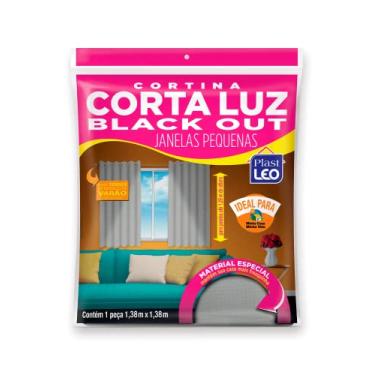Imagem de Cortina Blackout PVC - Janelas Pequenas (1,38 x1,38m) | Plast Leo (Ref.: 919)