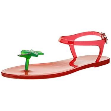 Imagem de Katy Perry Sandália rasteira feminina The Geli da Shoes, Palmeira, 38