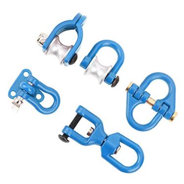 Imagem de Gancho de reboque RC, materiais metálicos Gancho de reboque RC 1/10, para carro AXIAL SCX10 D90 1/10 RC(azul)