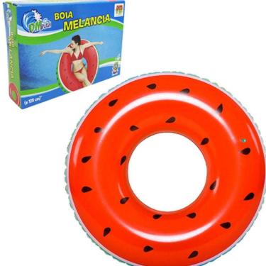Imagem de Boia Inflavel Jumbo Melancia 125Cm De Ø Na Caixa
