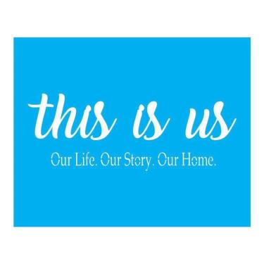 Imagem de Stencil Tamako This Is Us - 20X25Cm - Ref B328