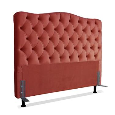Imagem de Cabeceira Para Cama Box King 1,98 M Realeza (Suede Vermelho)
