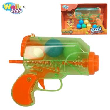 Pistola Tipo Nerf Mini Atiradora Azul 6 Dardos Hero Baby Style