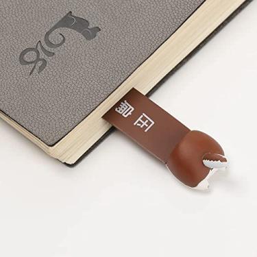 Imagem de Marcador de Página Bumbum Corgi Brown em 3D – Design Criativo